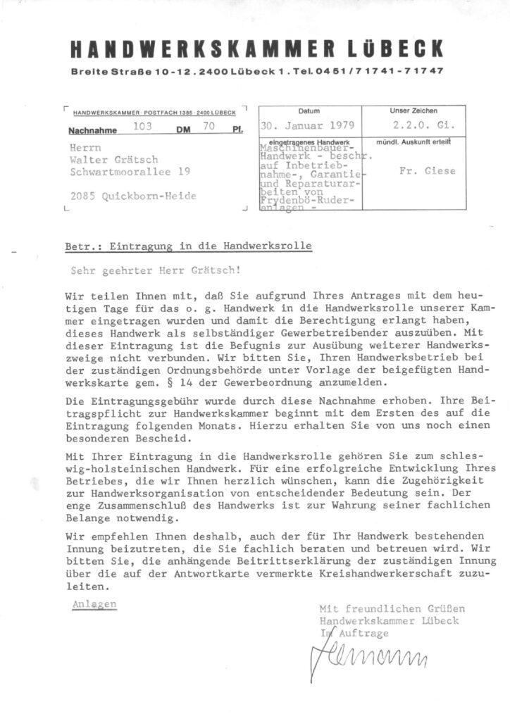 graetsch ship service 1979