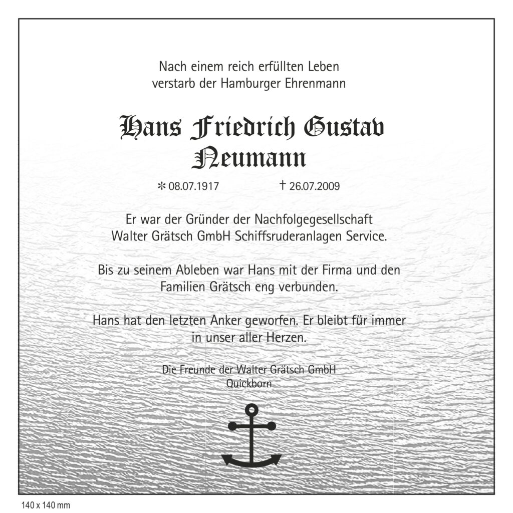 graetsch ship service 2009